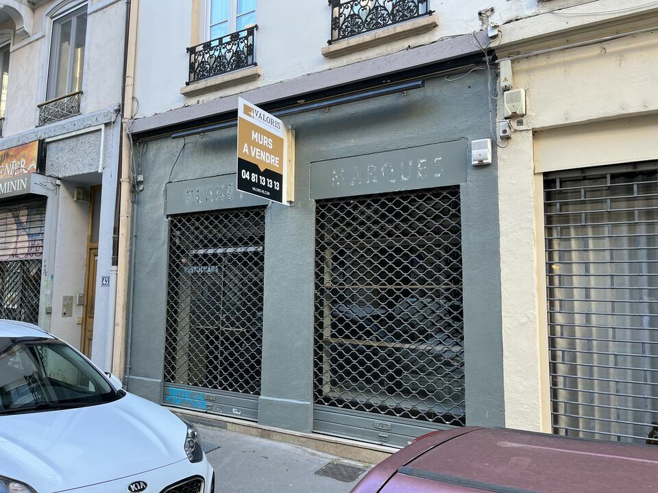 A vendre Local commercial  195m² Lyon 06