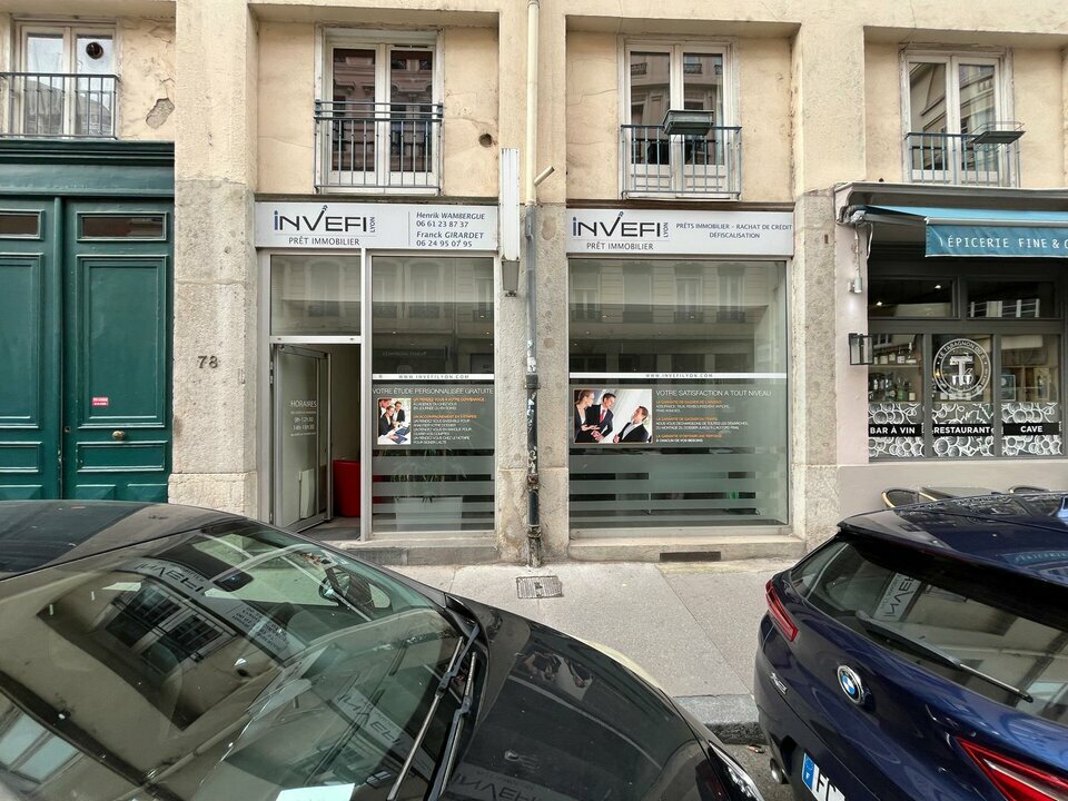 A louer Local commercial  55m² Lyon 06