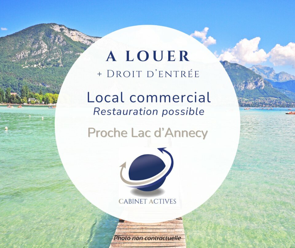 A VENDRE (74) SEVRIER - LOCAL COMMERCIAL RESTAURATION POSSIBLE