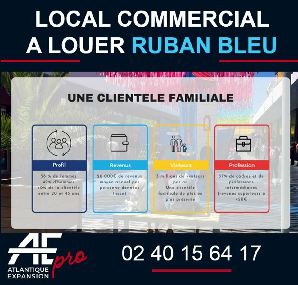 LOCAL COMMERCIAL à LOUER