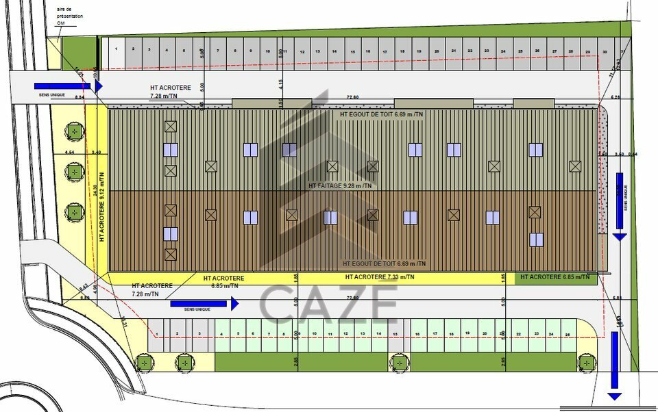 LOCAUX D'ACTIVITES A VENDRE - A62