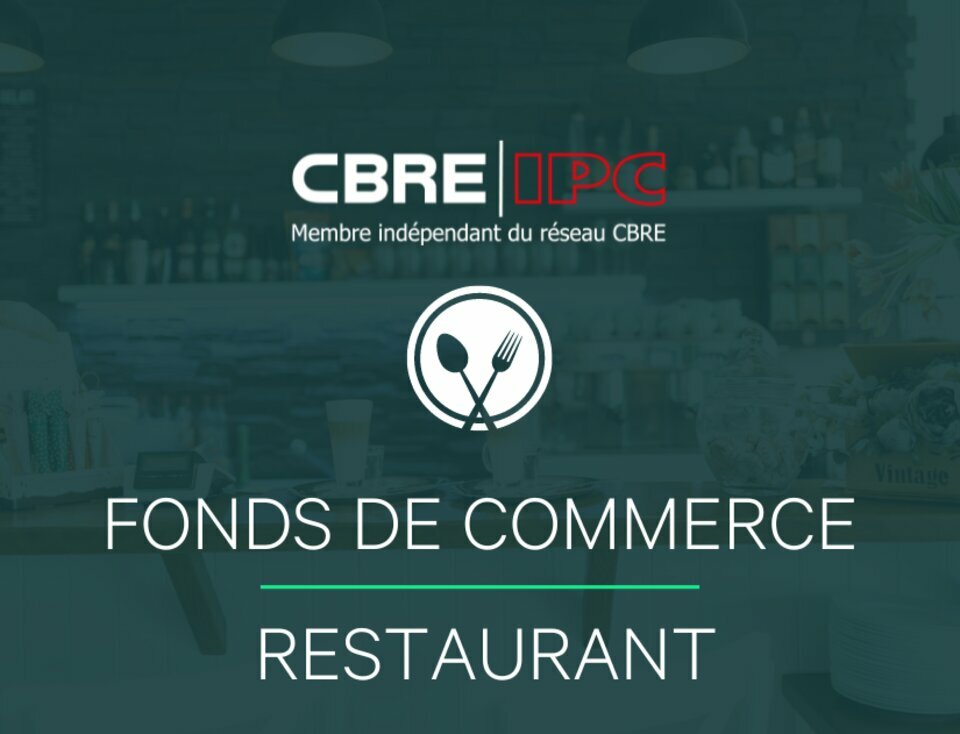  VENTE - RESTAURANT - REF : 7485CB