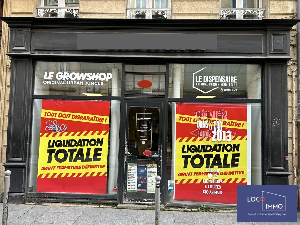 A louer Local commercial  120m² Bordeaux