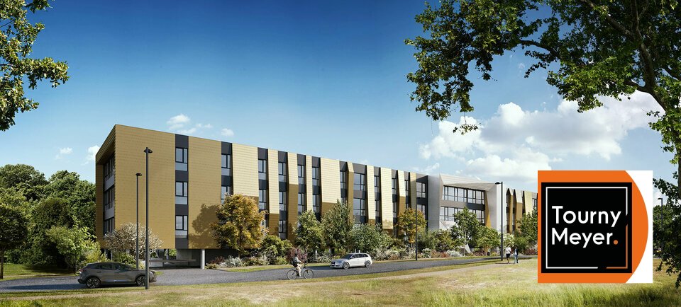 Visuel 1 de l'annonce : A VENDRE / A LOUER, BREST, ZAC DE L'HERMITAGE, PROGRAMME NEUF, BUREAUX DE 180 M²