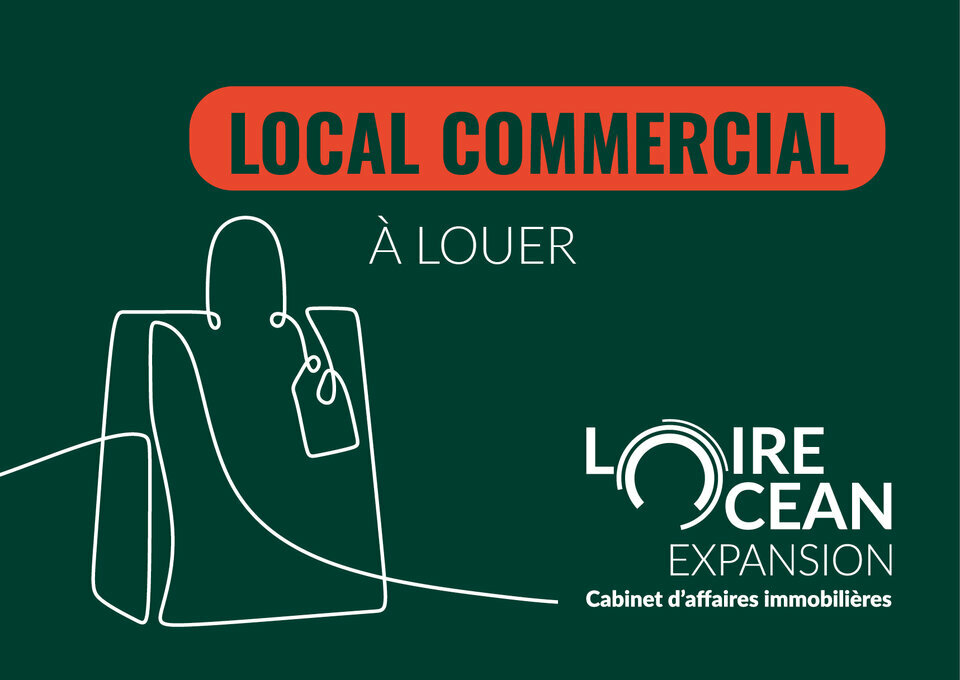 Local commercial avec vitrine  Nantes Est, proche d’un axe majeur