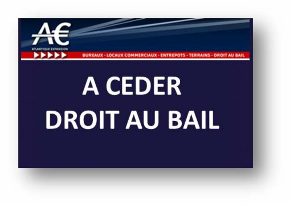 A VENDRE DROIT AU BAIL D’UN LOCAL COMMERCIAL