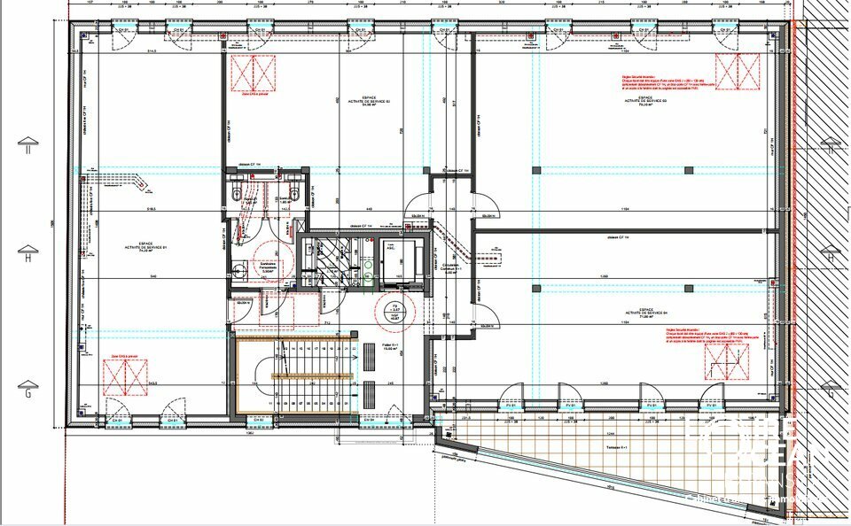 ETAGE PRIVATIF DANS IMMEUBLE NEUF