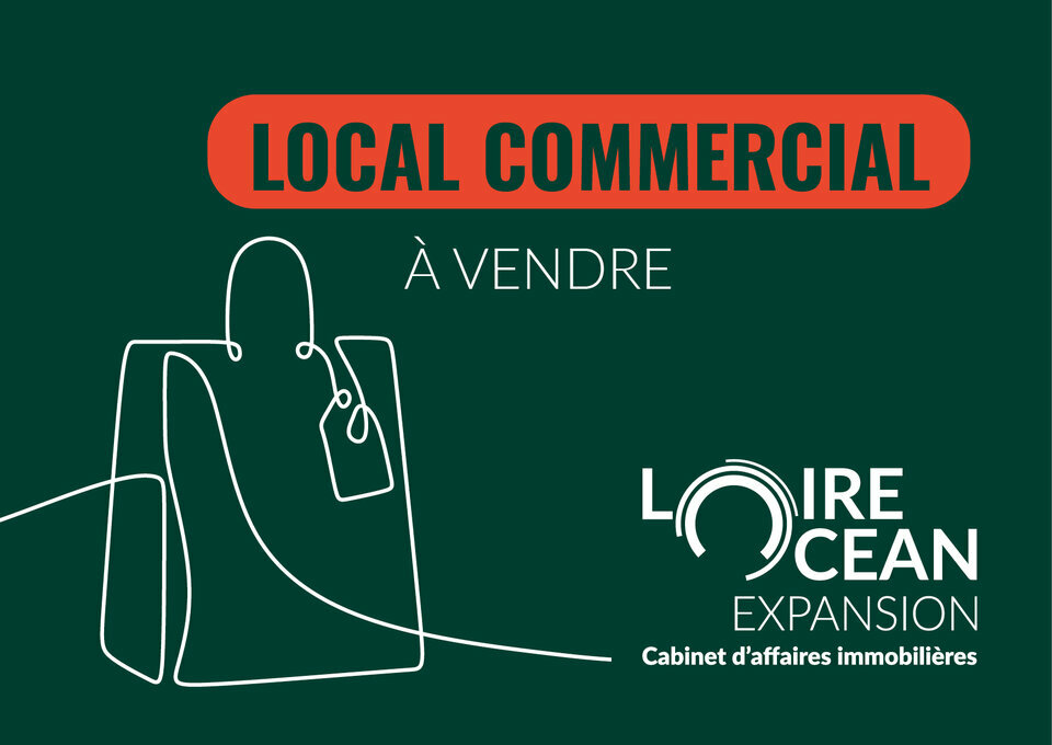 A VENDRE INTRAMUROS GUERANDE LOCAL COMMERCIAL + LOGEMENT